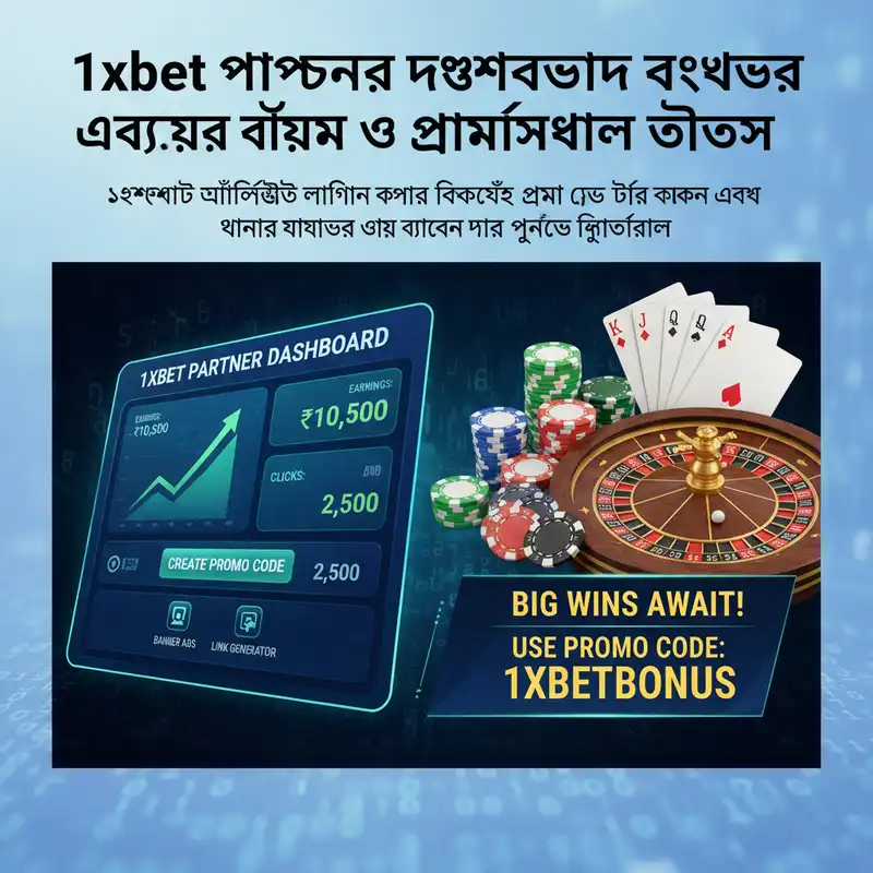 1xbet affiliate login এবং মার্কেটিং টুলস গাইড